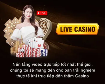 Bàn chơi Baccarat trong sòng bạc trực tuyến với dealer